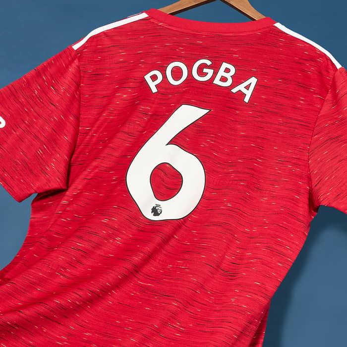 2020-21 Manchester United Maillot Domicile Pogba #6 - 8/10 - (S)