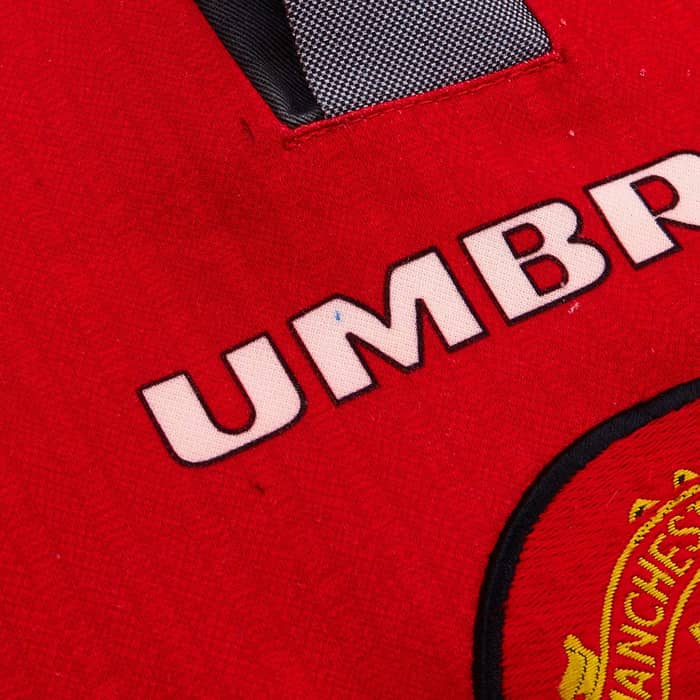 1996-98 Manchester United Home Shirt - 8/10 - Y