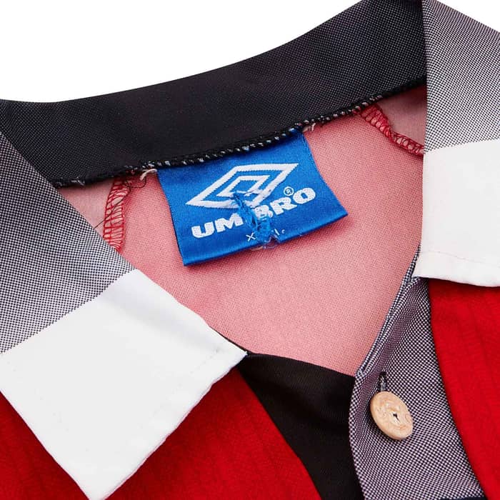 1996-98 Manchester United Home Shirt - 8/10 - Y