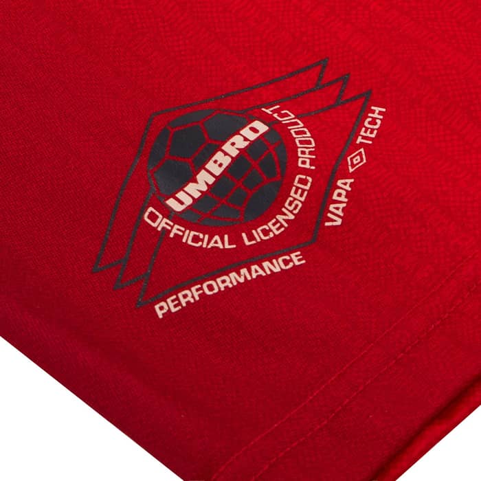 1996-98 Manchester United Home Shirt Beckham #10 - 8/10 - (S)