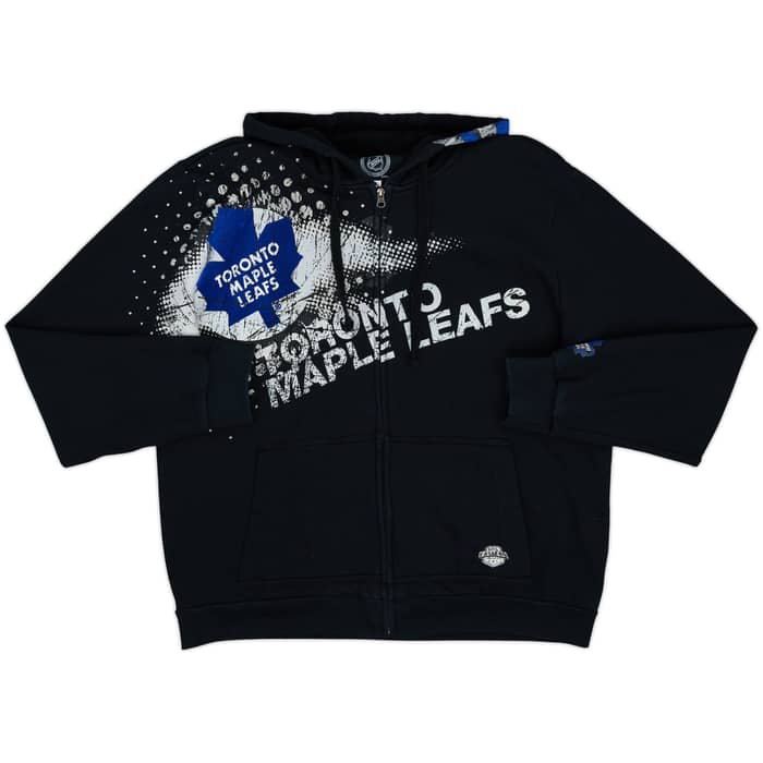 2010s Toronto Maple Leafs NHL Full-Zip Hooded Sweat Top - 8/10 - (XL)