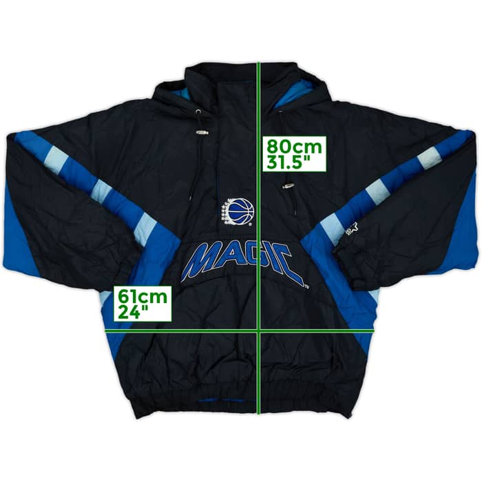 1990s Orlando Magic Starter 1/2 Zip Rain Coat - 9/10 - (XL)