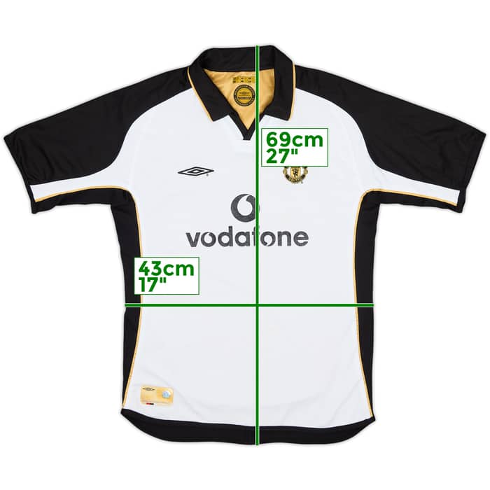 2001-02 Manchester United Centenary Away/Third Shirt - 7/10 - (L.Boys)