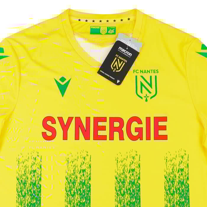 2020-21 Nantes Home Authentic Shirt