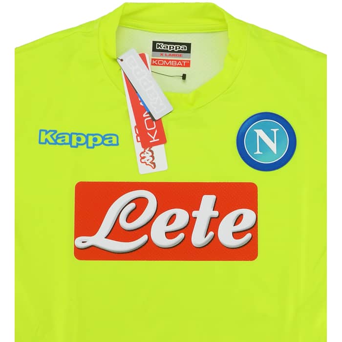 2016-17 Napoli Authentic GK Away European S/S Shirt (XXL)
