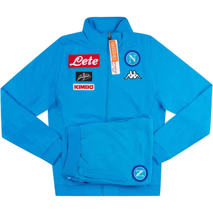 2016-17 Napoli Kappa Training Tracksuit - NEW