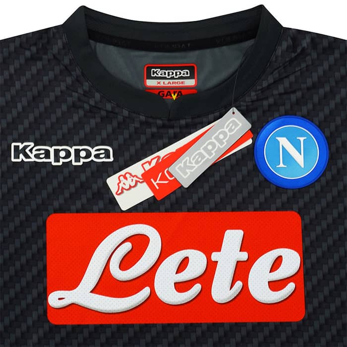 2017-18 Napoli Authentic Fourth Shirt - NEW