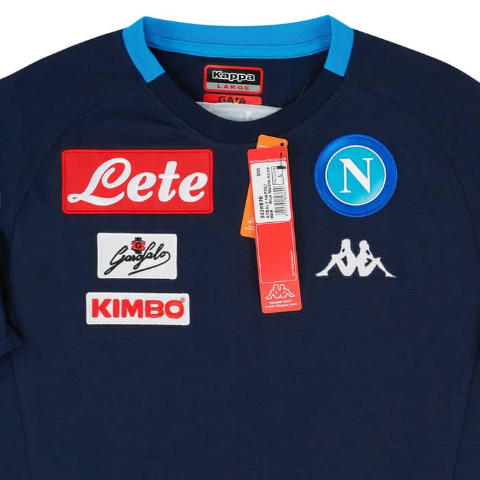 2017-18 Napoli Kappa Training L/S Tee - NEW