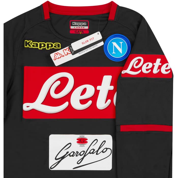 2018-19 Napoli Kappa Training L/S Shirt - NEW
