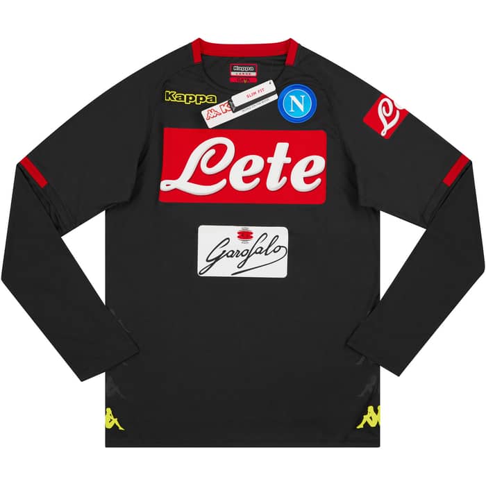 2018-19 Napoli Kappa Training L/S Shirt - NEW