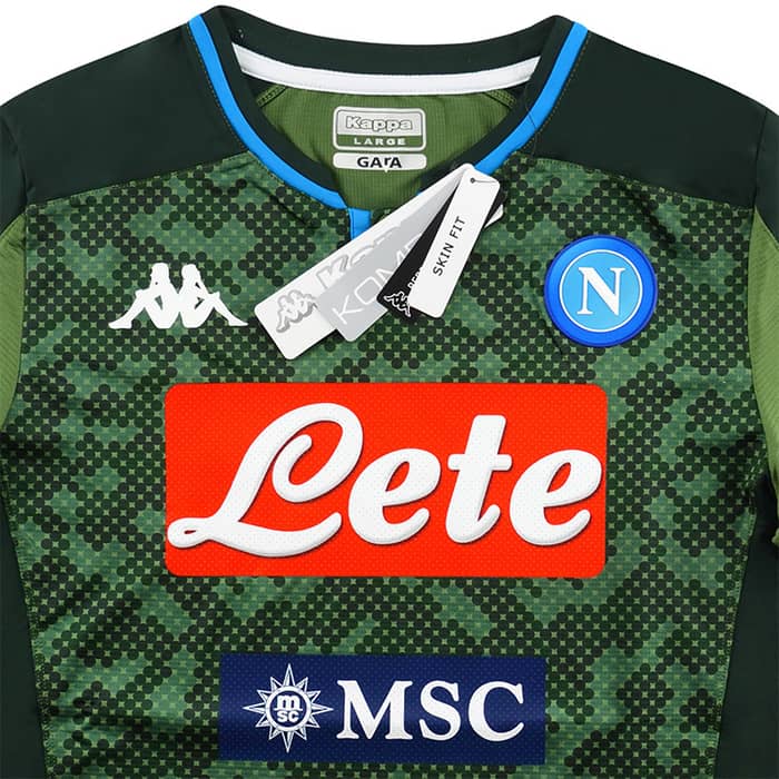 2019-20 Napoli Authentic Away Shirt - NEW