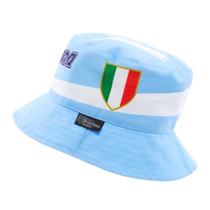 1989-90 Napoli Home #10 (Maradona) Bucket Hat (Plus Size)