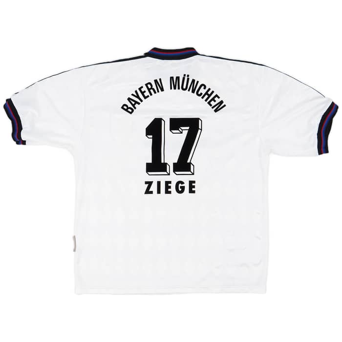 1996-98 Bayern Munich Away Shirt Ziege #17 - 9/10 - (XL)