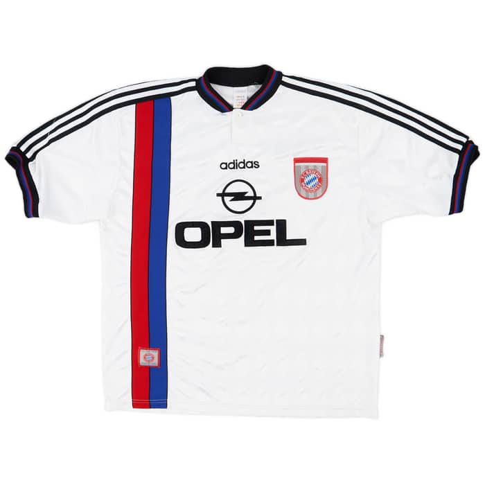 1996-98 Bayern Munich Away Shirt Ziege #17 - 9/10 - (XL)