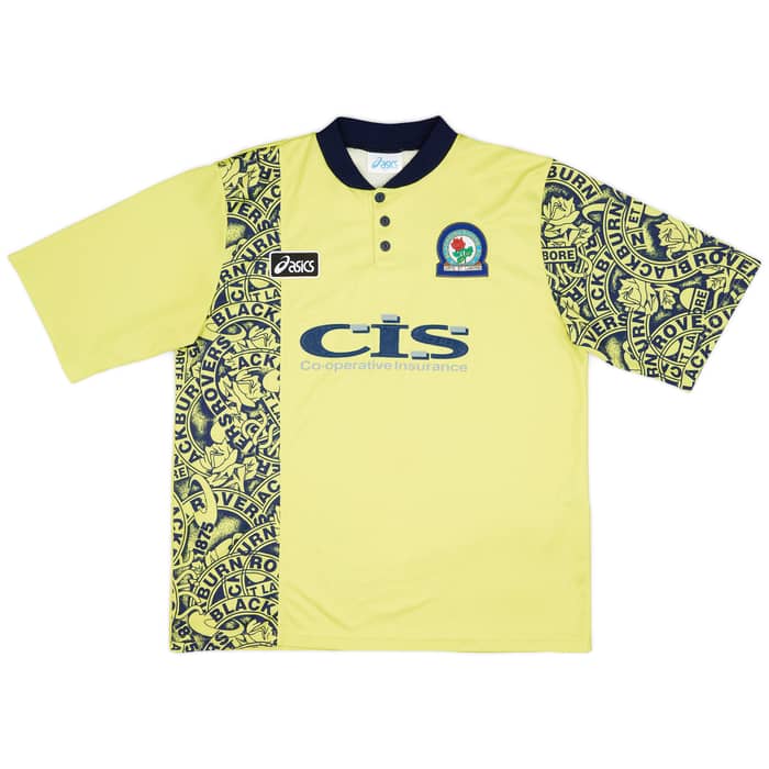 1996-97 Blackburn Away Shirt Hendry #5 - 8/10 - (XL)