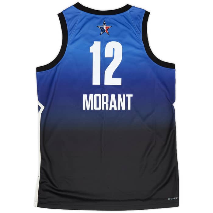 2023 NBA All-Star Morant #12 Jordan Swingman Jersey (L)