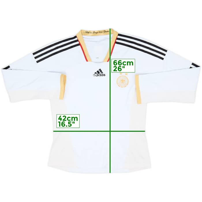 2011-12 Germany Women's Home L/S Shirt - 9/10 - (Women's L)