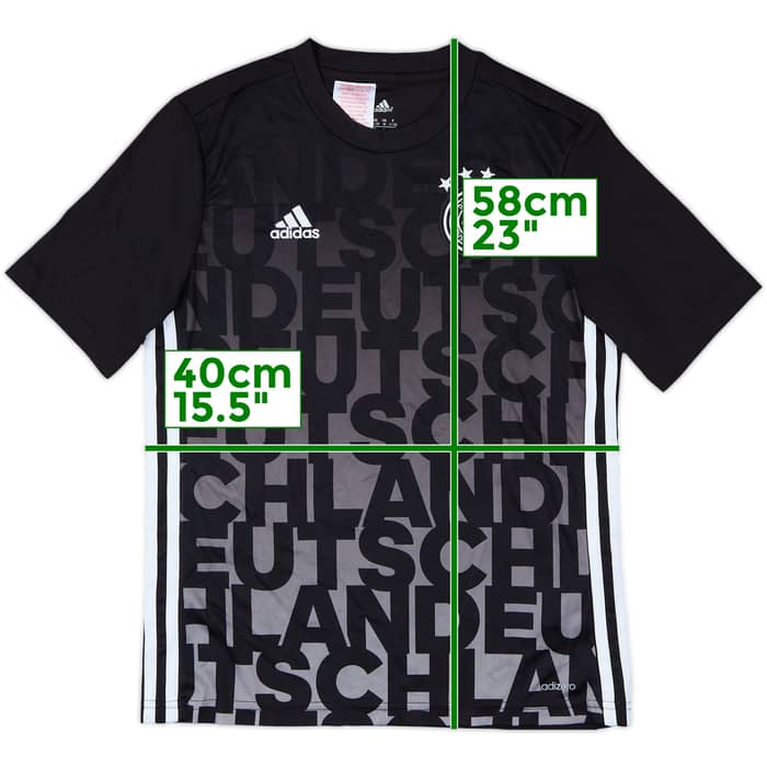 2016-18 Germany adidas Pre-Match Training Shirt - 9/10 - (M.Boys)