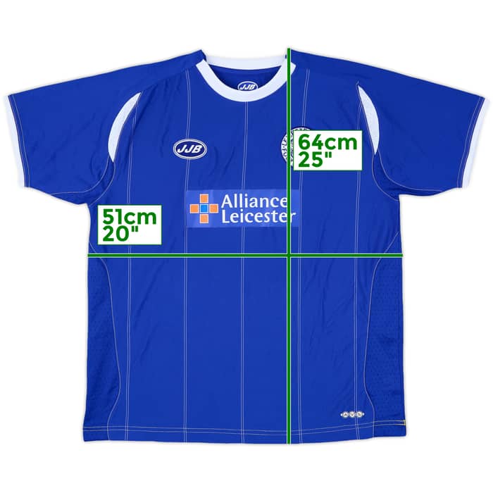 2006-07 Leicester Home Shirt - 9/10 - (XL.Boys)