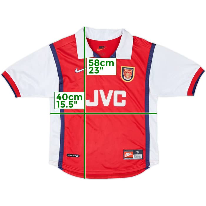 1998-99 Arsenal Home Shirt - 7/10 - (S.Boys)