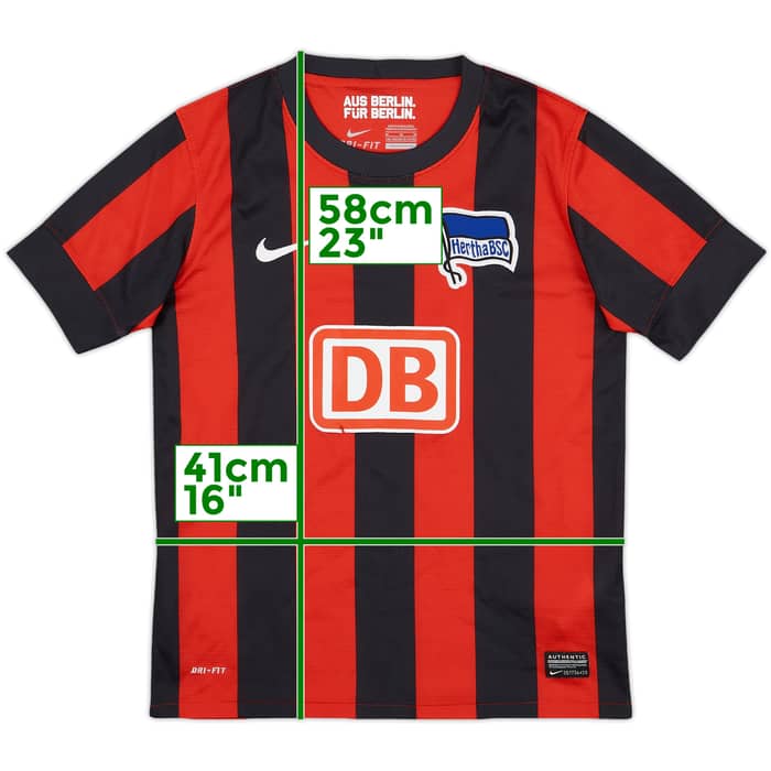 2012-13 Hertha Berlin Away Shirt - 7/10 - (M.Boys)
