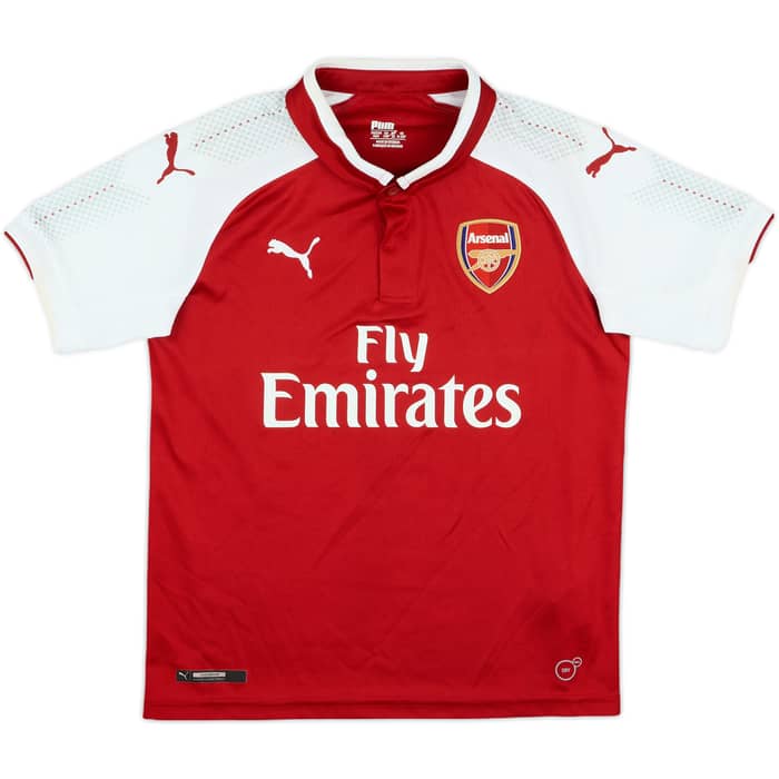 2017-18 Arsenal Home Shirt - 7/10 - (S.Boys)