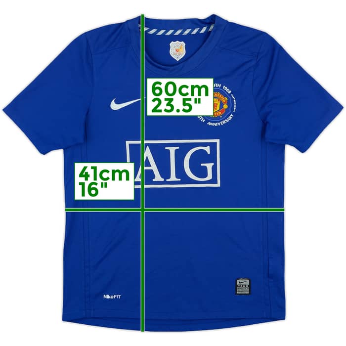 2008-09 Manchester United Third Shirt - 7/10 - (M.Boys)