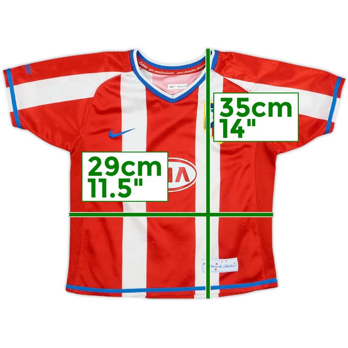 2007-08 Atletico Madrid Home Shirt - 7/10 - (9-12 Months)