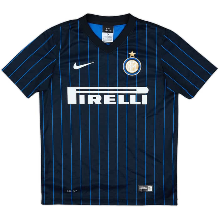2014-15 Inter Milan Basic Home Shirt - 7/10 - (M.Boys)