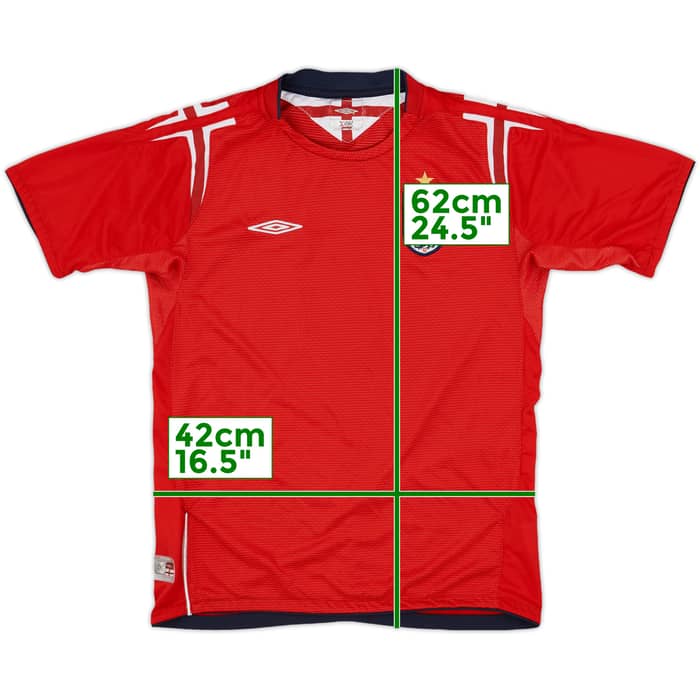 2006-08 England Away Shirt Blondie - 8/10 - (L.Boys)