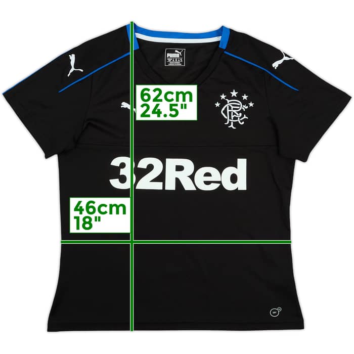 2017-18 Rangers Third Shirt - 9/10 - (Women's M)