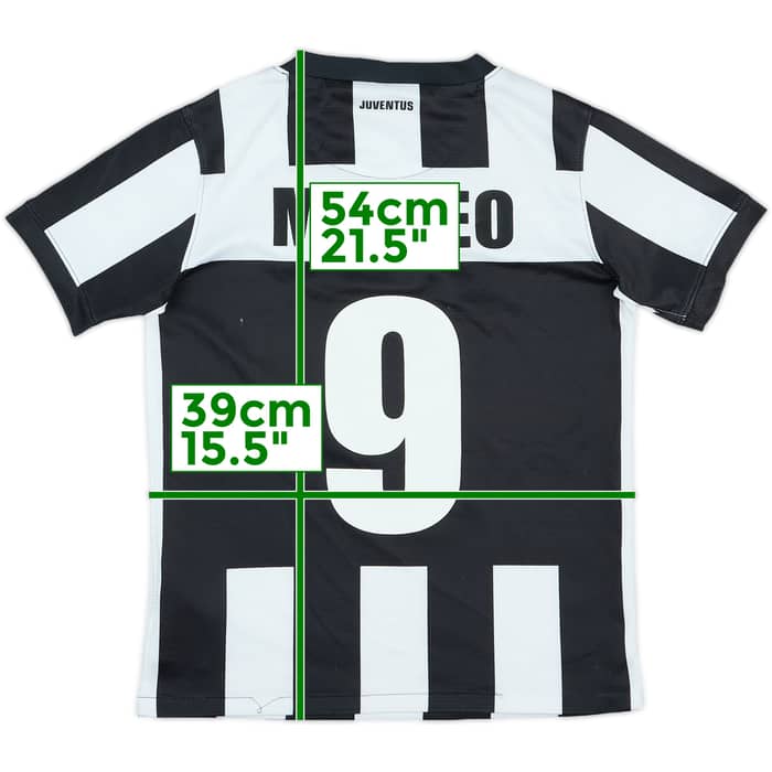 2012-13 Juventus Home Shirt Matteo #9 - 6/10 - (S.Boys)