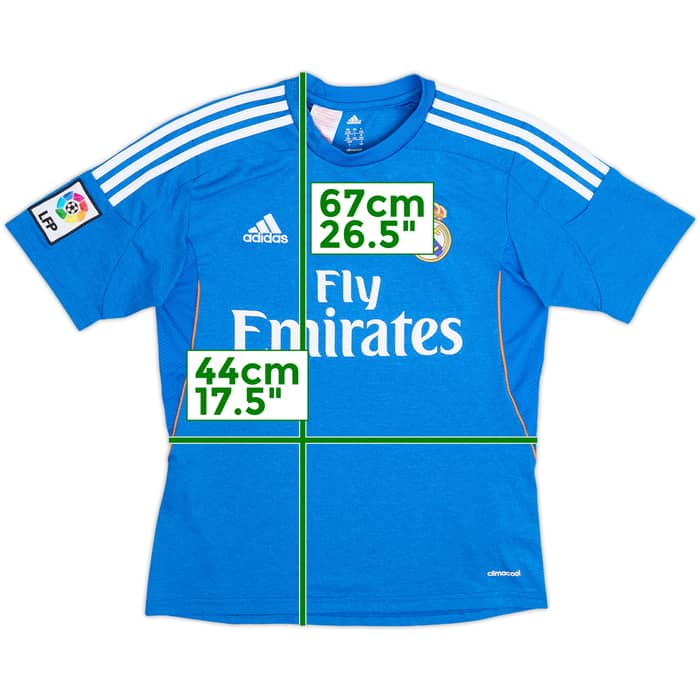 2013-14 Real Madrid Away Shirt - 7/10 - (L.Boys)