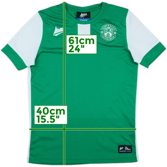 2015-16 Hibernian Avec Training Shirt - 6/10 - (L.Boys)