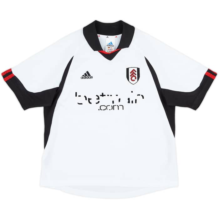 2002-03 Fulham Home Shirt - 4/10 - (L.Boys)