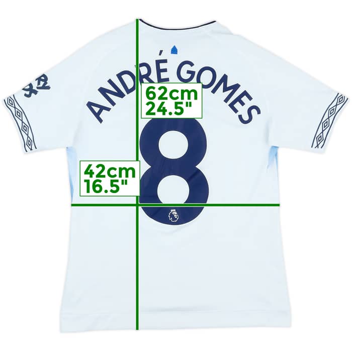 2018-19 Everton Third Shirt Andre Gomes #8 - 8/10 - (XL.Boys)