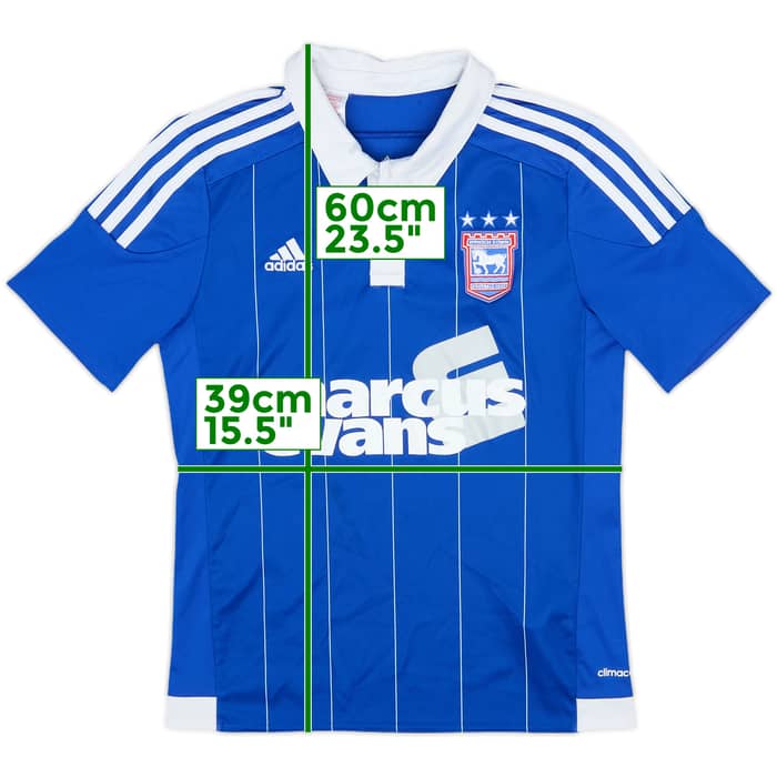 2015-16 Ipswich Home Shirt - 8/10 - (M.Boys)
