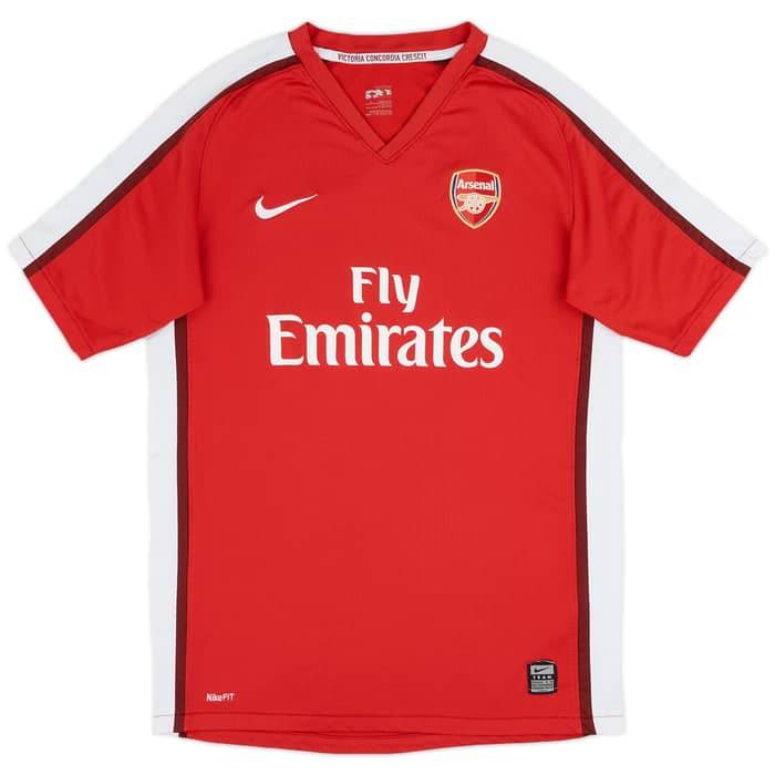 2008-10 Arsenal Home Shirt - 7/10 - (XL.Boys)