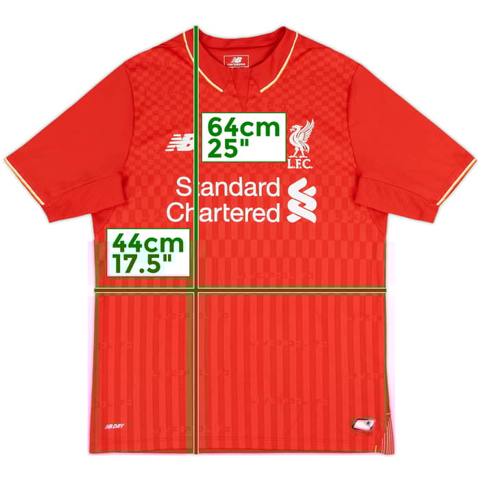 2015-16 Liverpool Home Shirt - 9/10 - (L.Boys)