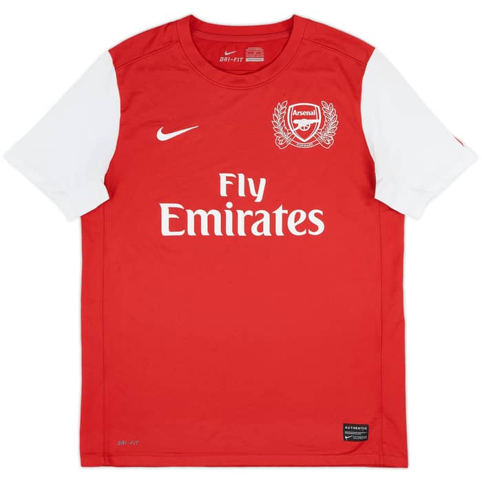 2011-12 Arsenal Home Shirt - 8/10 - (XL.Boys)
