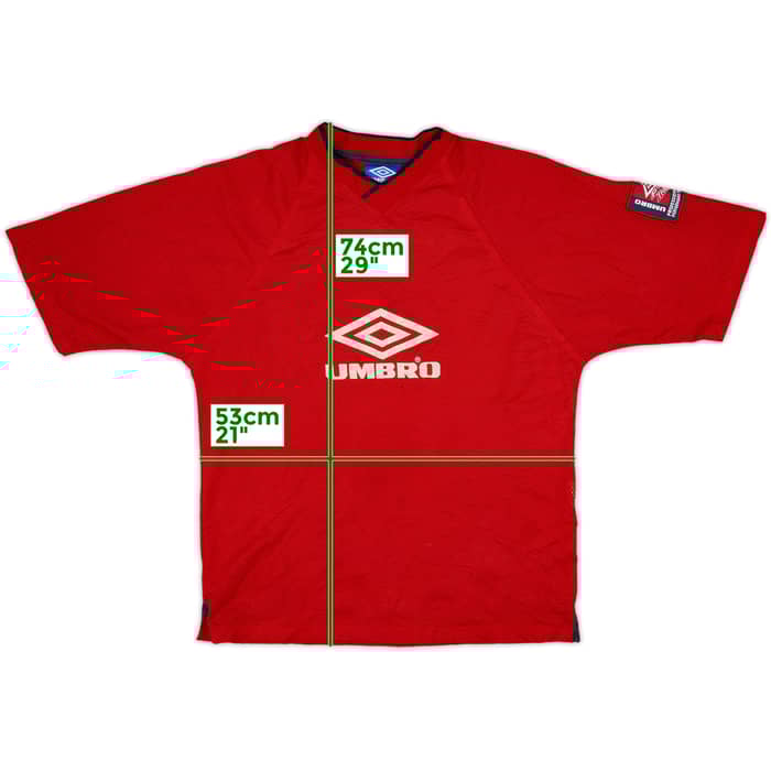 1990s Umbro Template Shirt - 5/10 - (M)