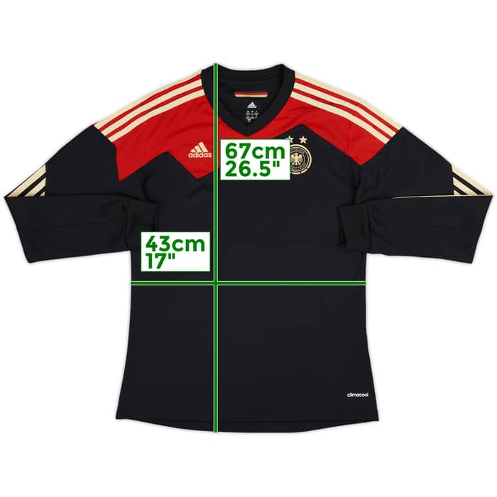 2013-15 Germany Women's Away L/S Shirt - 10/10 - (Women's S)