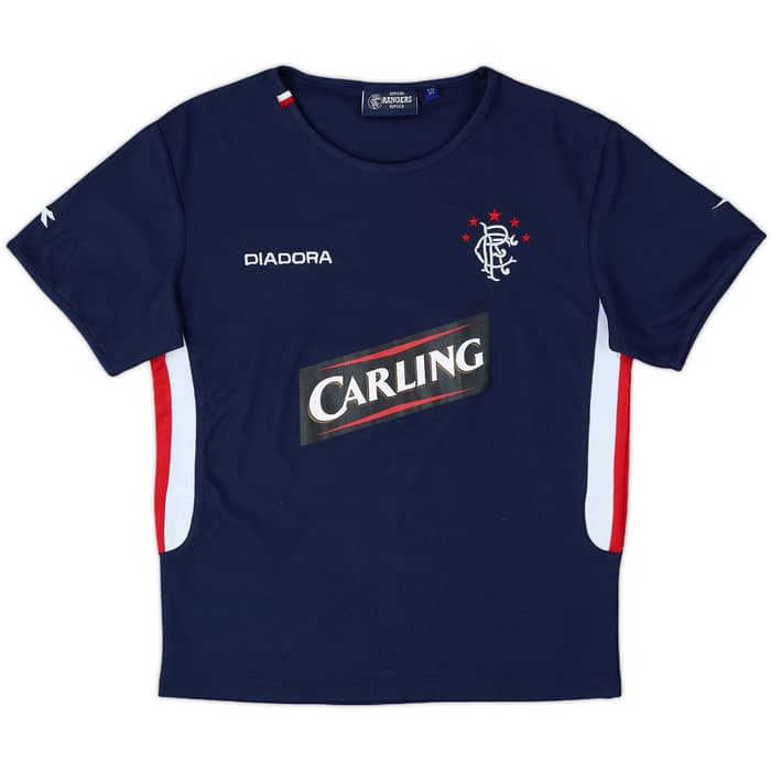 2003-05 Rangers Diadora Training Shirt - 8/10 - (S.Boys)
