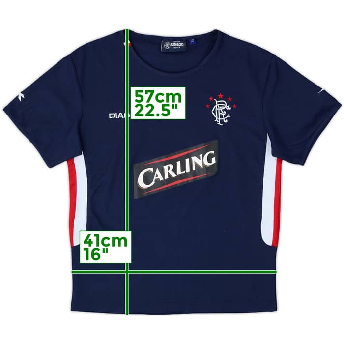 2003-05 Rangers Diadora Training Shirt - 8/10 - (S.Boys)