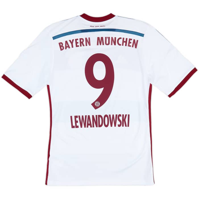 2014-15 Bayern Munich Away Shirt Lewandowski #9 - 8/10 - (S)