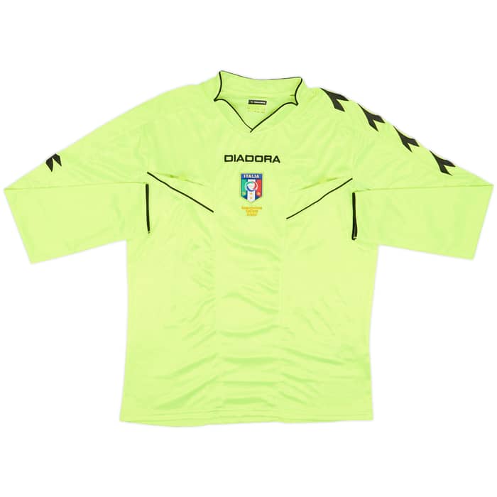 2010s Italy Diadora Referee L/S Shirt (M)