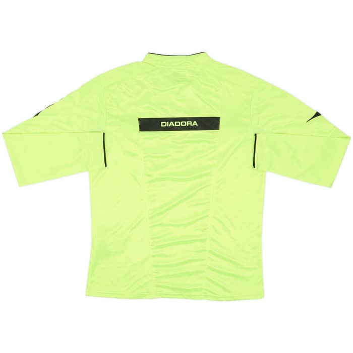 2010s Italy Diadora Referee L/S Shirt (M)