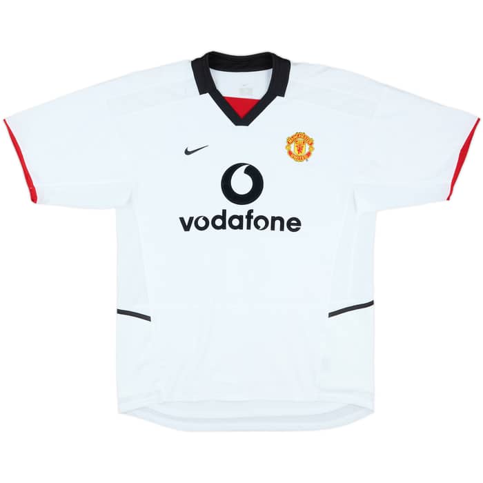 2002-03 Manchester United Away Shirt Beckham #7 - 8/10 - (L)