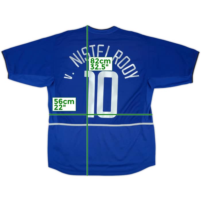 2002-03 Manchester United Third Shirt v. Nistelrooy #10 - 5/10 - (XL)