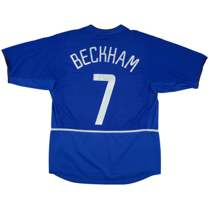2002-03 Manchester United Third Shirt Beckham #7 - 4/10 - (L)